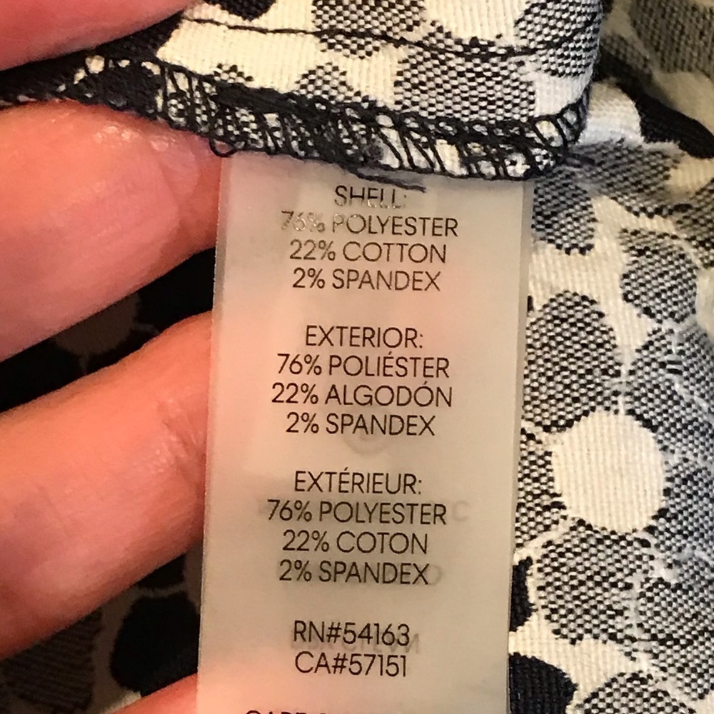NWT Karl Lagerfeld Paris Dress ( Size 8) Color Black/Gray/ White - Picture 9 of 9